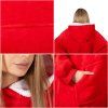 Oversize mikina deka s kapucňou S-HA7321