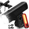 USB sada svetiel na bicykel S-BA0081