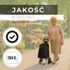 Nákupný vozík na schody s taškou 30 l S-HA7482