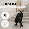Nákupný vozík na schody s taškou 30 l S-HA7482