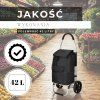 Skladací nákupný vozík s taškou 42 l S-HA7484
