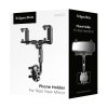 Univerzálny držiak na telefón Kruger&Matz KM1372 montovaný na zrkadlo