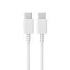 USB-C kábel USB-C 100 cm biely L-GSM1059-1W