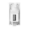 USB dátová zásuvka 2.0 O-OR-GM-9010/W/USBDAT1