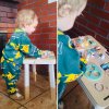 Stolik manipulacyjny LULILO montessori mietowy 167517