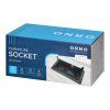 Nábytková zásuvka s USB a sieťou O-OR-GM-9041/B