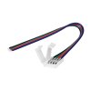 RGB LED konektor s káblom 10mm jednostranný
