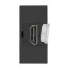 Zásuvkový HDMI modul čierny O-OR-GM-9010/B/HDMI