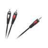 Audio kábel jack 3,5 mm na 2x RCA 3 m Cabletech Eco-Line L-KPO4004-3-0