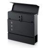 Poštová schránka 37x37x10,5 cm antracit HM-863