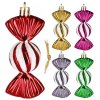 CA0856 VIANOČNÉ GULE 6 CM 5 KS.