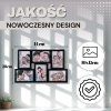 PF0009 RÁM NA 6 FOTOGRAFIÍ (ČIERNY)