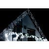 Vianočné LED cencúle flash 300 diód studená biela 12 m IP44 S-CL0316