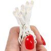 Vianočné LED cencúle flash 300 diód studená biela 12 m IP44 S-CL0316