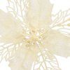 Vianočná ozdoba Poinsettia 16 cm S-CA0806