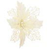 Vianočná ozdoba Poinsettia 16 cm S-CA0806