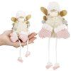 Vianočná dekorácia anjelik 24 cm S-CA1094