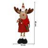 Vianočná dekorácia sob 45 cm S-CA0326