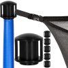 Krytka na stĺpik trampolíny čierna 29,5 mm S-TPC-02 BLACK