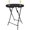 Skladací barový stôl okrúhly 80 cm S-GF0110