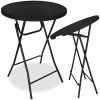 Skladací barový stôl okrúhly 80 cm S-GF0110