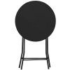 Skladací barový stôl okrúhly 80 cm S-GF0110