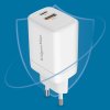 Sieťová nabíjačka Kruger&Matz 45 W GaN s funkciou Power Delivery a Quick Charge