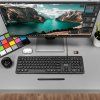 Drôtová membránová klávesnica USB Rebel WDK100 L-KOM1029
