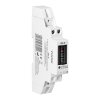 Jednofázový analógový indikátor energie, 40A, 1 modul, DIN TH-35mm
