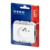 Zásuvka na zapustenie 2P+E Onyx, 16A, 250V, PT-16O, biela