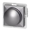 LED rotačný stmievač Pearl, 230V, 50Hz, Pmin:3W, Pmax:35W, SO-1P/LED, antracit