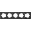 Rám Pearl 5 modul antracit O-OR-OE-7720/5/A