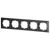 Rám Pearl 5 modul antracit O-OR-OE-7720/5/A