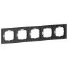 Rám Pearl 5 modul antracit O-OR-OE-7720/5/A