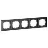 Rám Pearl 5 modul antracit O-OR-OE-7720/5/A