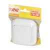 Vypínač 10A 250V O-WP-1TB BIALY