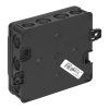 Krabica s priechodkami IP54 O-6410-20 BLACK