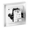 Vypínač 250V 10A biely O-FMS-100/W