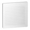 Ventilačná mriežka 100 mm biela O-VG/N/100/W