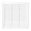 Ventilačná mriežka 250x250 O-VGS/L/250/W