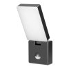 ENID LED 10W, záhradné svietidlo s PIR pohybovým senzorom, 800lm, IP65, 4000K, sivá