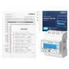 3-fázový merač energie, 100A, MID, 4 moduly, montážna lišta: DIN TH-35mm