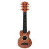 Klasická gitara pre deti drevená 6 strún 18 palcov 46,5 cm