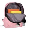Mládežnícky jednokomorový školský batoh ružový