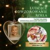 Akrylové srdce na dekorovanie 10 cm S-CA2009