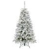 Zasnezeny umely stromček 180 cm, 220 cm S-CT0224