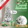 Zasnezeny umely stromček 180 cm, 220 cm S-CT0224