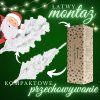 Umelý vianočný stromček biela jedľa 220 cm S-CT0231