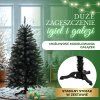 Čierna umelá jedľa 180 cm S-CT0235