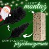 Čierna umelá jedľa 180 cm S-CT0235